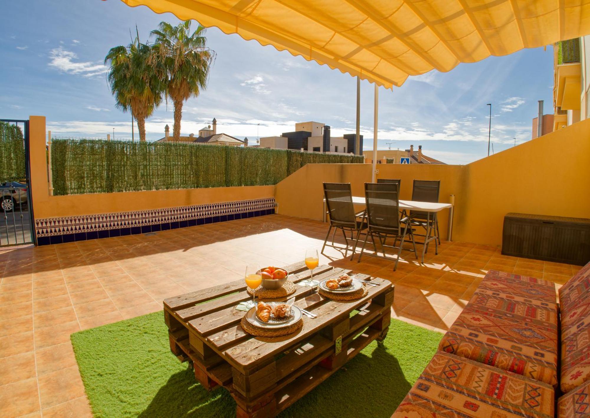 Amplia Terraza Con Piscina, Garaje Y Aire Acondicionado - By Aloha Palma Apartment Águilas Exterior foto